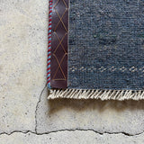 ミニギャッベ 33×38cm イラン手織り 一点物 チェアマット