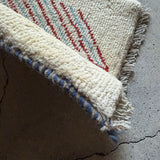 ミニギャッベ 36×40cm イラン手織り 一点物 チェアマット