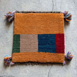 ミニギャッベ 41×40cm イラン手織り チェアマット