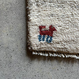 Mini Gabbeh 40×35<span>ミニギャッベ 25040029