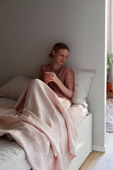 【OUTLET】LAPUAN KANKURIT MAJA linen blanket<span>ラプアンカンクリ マヤリネンブランケット</span>
