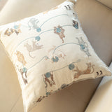Coral & Tusk Cushion Playful Cats <span>コーラルアンドタスク クッション</span>