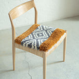 まいにちノッティング 椅子敷き 42×42 アラン模様