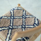 まいにちノッティング 椅子敷き 38×38 ひも結び