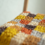 まいにちノッティング 椅子敷き 40×40 パッチワーク