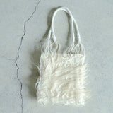 pips Chamula Wool Bag White<span> チャムラウールバッグ ホワイト