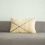 ムーリルト クッション 織り目詳細 ふわふわの質感 天然ウール