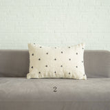 ベニワレン キリム クッション 60×40cm モロッコ手織り 幾何学模様