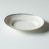 KODAMA TOKI MY DISH オーバルプレート シルバー28cm メイン料理やワンプレートに適した磁器プレート