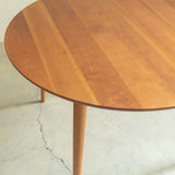 吉永圭史デザイン hozuki table 木製の丸テーブル