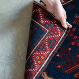 Tribal Rug 90×50<span>トライバルラグ 25030563