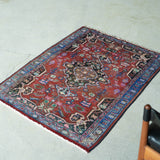 Tribal Rug 105×82<span>トライバルラグ 25030297