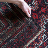 Tribal Rug 160×90<span>トライバルラグ 25031638