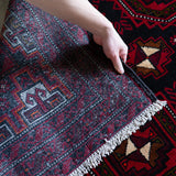 Tribal Rug 190×105<span>トライバルラグ 25032888