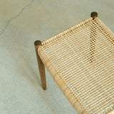 Rattan Stool<span>籐張りのスツール