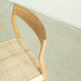 Sail armlesschair rattan <span>セイル アームレスチェア 籐張り