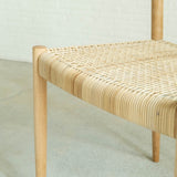 Sail armlesschair rattan <span>セイル アームレスチェア 籐張り