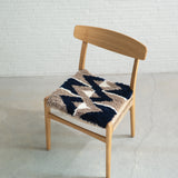 まいにちノッティング 椅子敷き 42×42 らせん