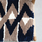 まいにちノッティング 椅子敷き 42×42 らせん