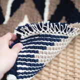 まいにちノッティング 椅子敷き 42×42 らせん