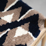 まいにちノッティング 椅子敷き 42×42 らせん