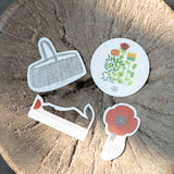 Ichiro Yamaguchi <br>Sticker set <span> 山口一郎 ステッカー 4枚セット