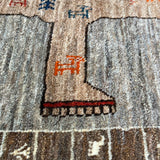 Lion Gabbeh 123×81<span>ライオンギャッベ</span>