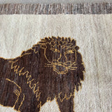 Lion Gabbeh 122×82<span>ライオンギャッベ</span>