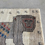 Lion Gabbeh 124×84<span>ライオンギャッベ</span>