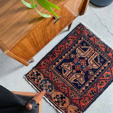 Little Tribal Rug 70×55<span>リトル トライバルラグ</span>