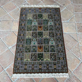 ペルシャラグ シルク クム