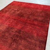 ギャッベ ラグ 202×148cm イラン手織り 一点物