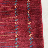ギャッベ ラグ 158×121cm イラン手織り 一点物