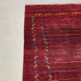 ギャッベ ラグ 158×121cm イラン手織り 一点物