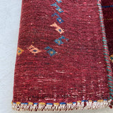 ギャッベ ラグ 158×121cm イラン手織り 一点物