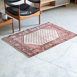 トライバル ラグ 120×80cm イラン手織り 一点物