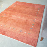 ギャッベ ラグ 209×147cm イラン手織り 一点物