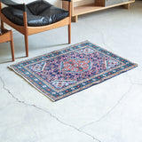 トライバル ラグ 95×75cm イラン手織り 一点物