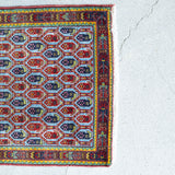 トライバル ラグ 105×65cm イラン手織り 一点物