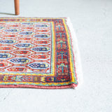 トライバル ラグ 105×65cm イラン手織り 一点物