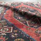 トライバル ラグ 205×135cm イラン手織り 一点物