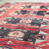 トライバル ラグ 150×100cm イラン手織り 一点物