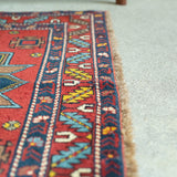 トライバル ラグ 165×110cm イラン手織り 一点物
