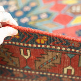 トライバル ラグ 165×110cm イラン手織り 一点物