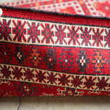 トライバル ラグ 140×95cm イラン手織り 一点物