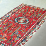 トライバル ラグ 165×100cm イラン手織り 一点物