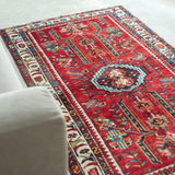 トライバル ラグ 165×100cm イラン手織り 一点物