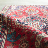 トライバル ラグ 150×70cm イラン手織り 一点物