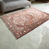 トライバル ラグ 215×150cm イラン手織り 一点物