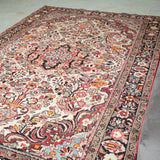 トライバル ラグ 215×150cm イラン手織り 一点物